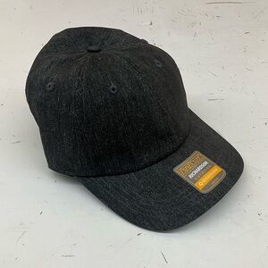RICHARDSON Outdoor Hat Cap Strap Back Dad Hat NEW Velcro Charcoal Dark Grey